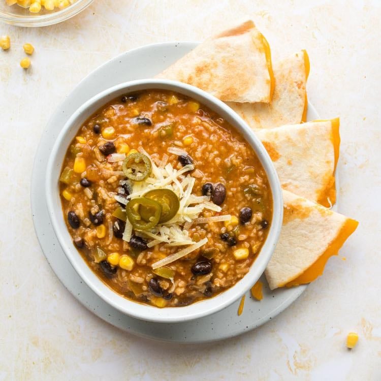 rice and bean soup