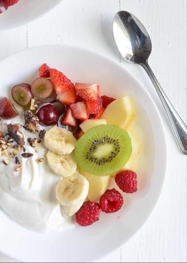 yogurt + fruit