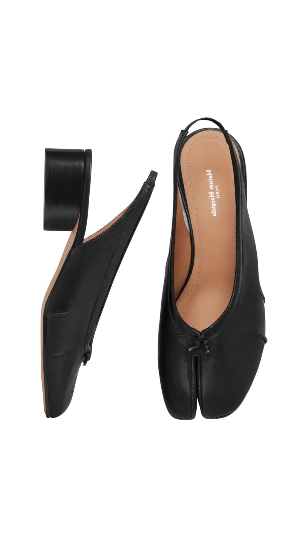 Tabi Ballerina Slingbacks โ Maison Margiela - Delicate but unconventional, fashion-centric