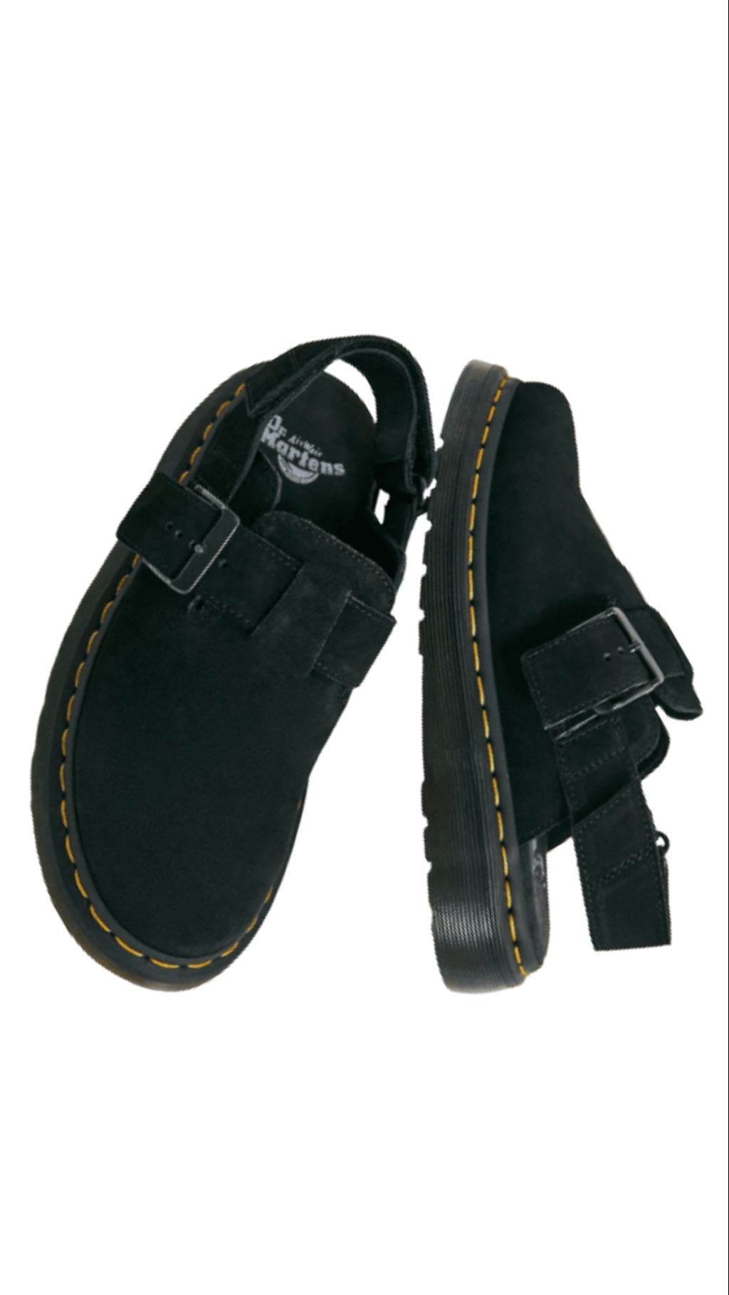 Jorge II Suede Slingback Mules โ Dr. Martens - Relaxed structure, comfort with character