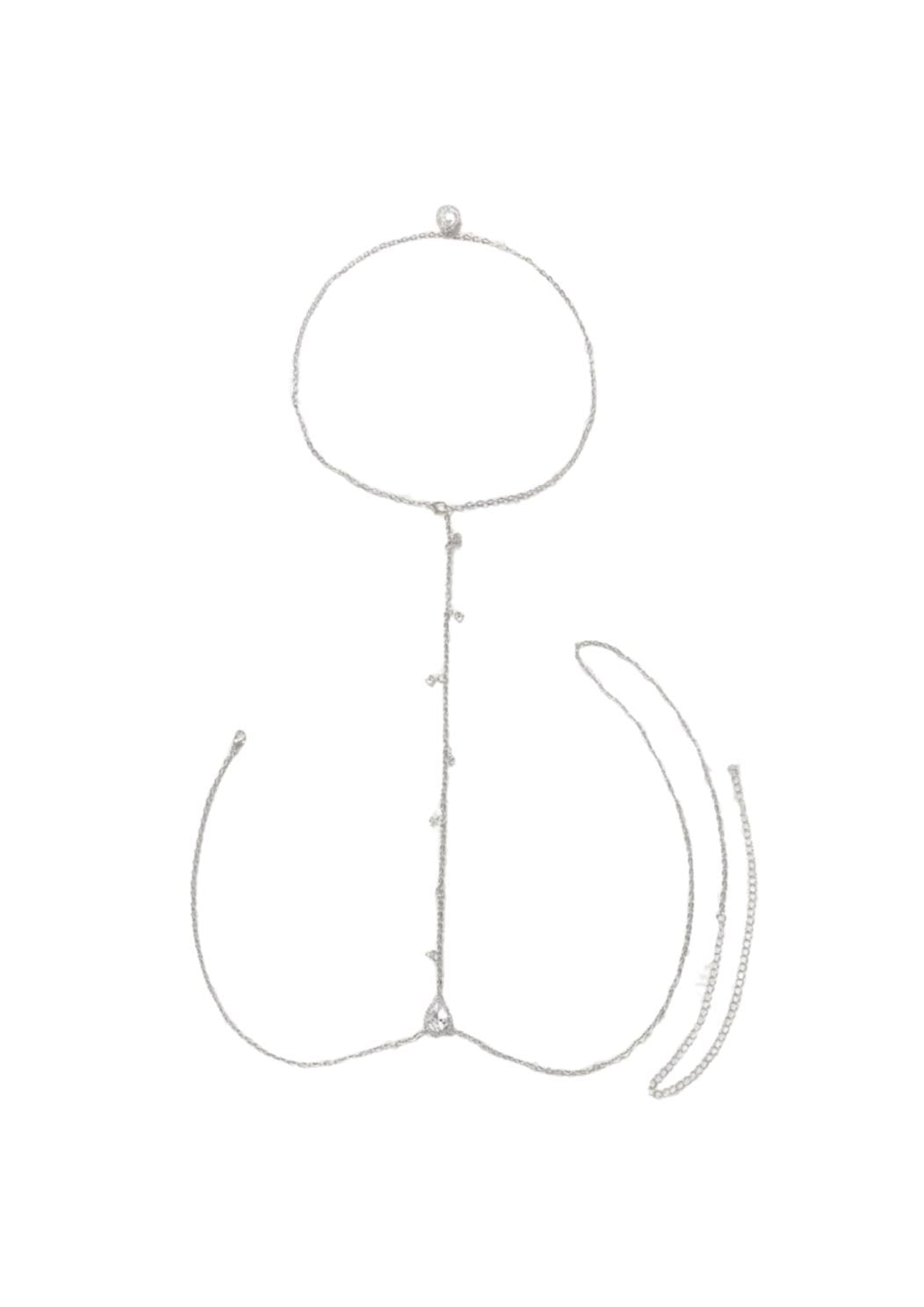Back chain necklace