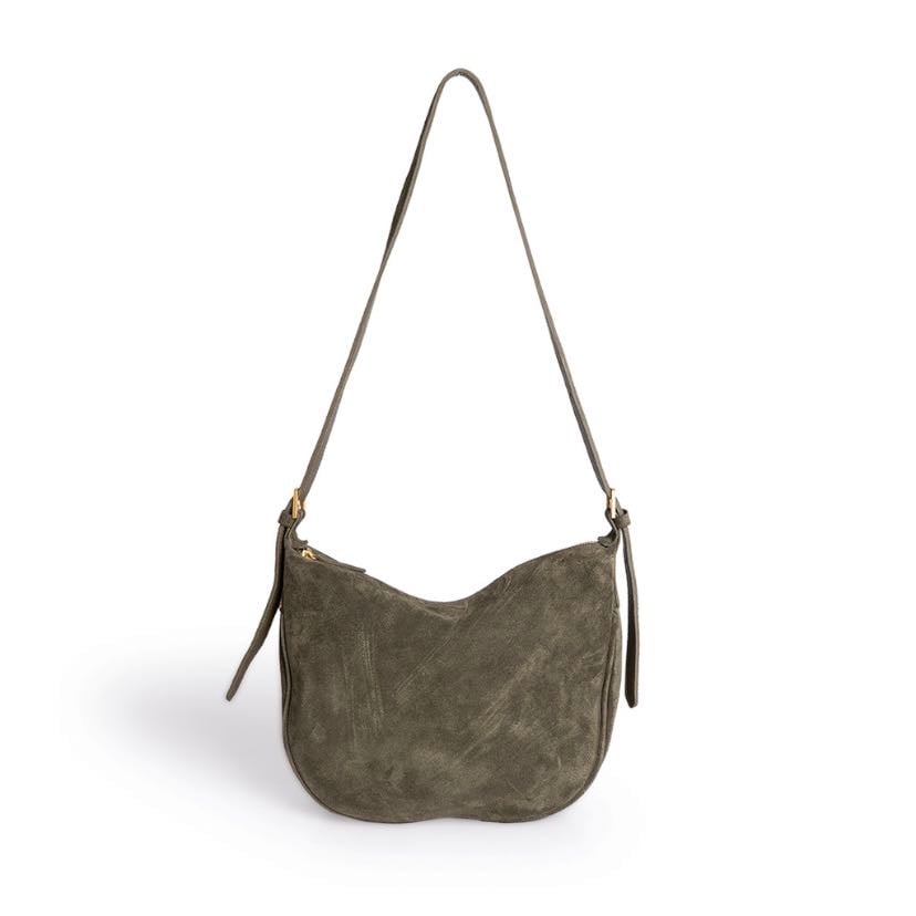 Ginger - Cartera Ámsterdam Gamuza - Verde