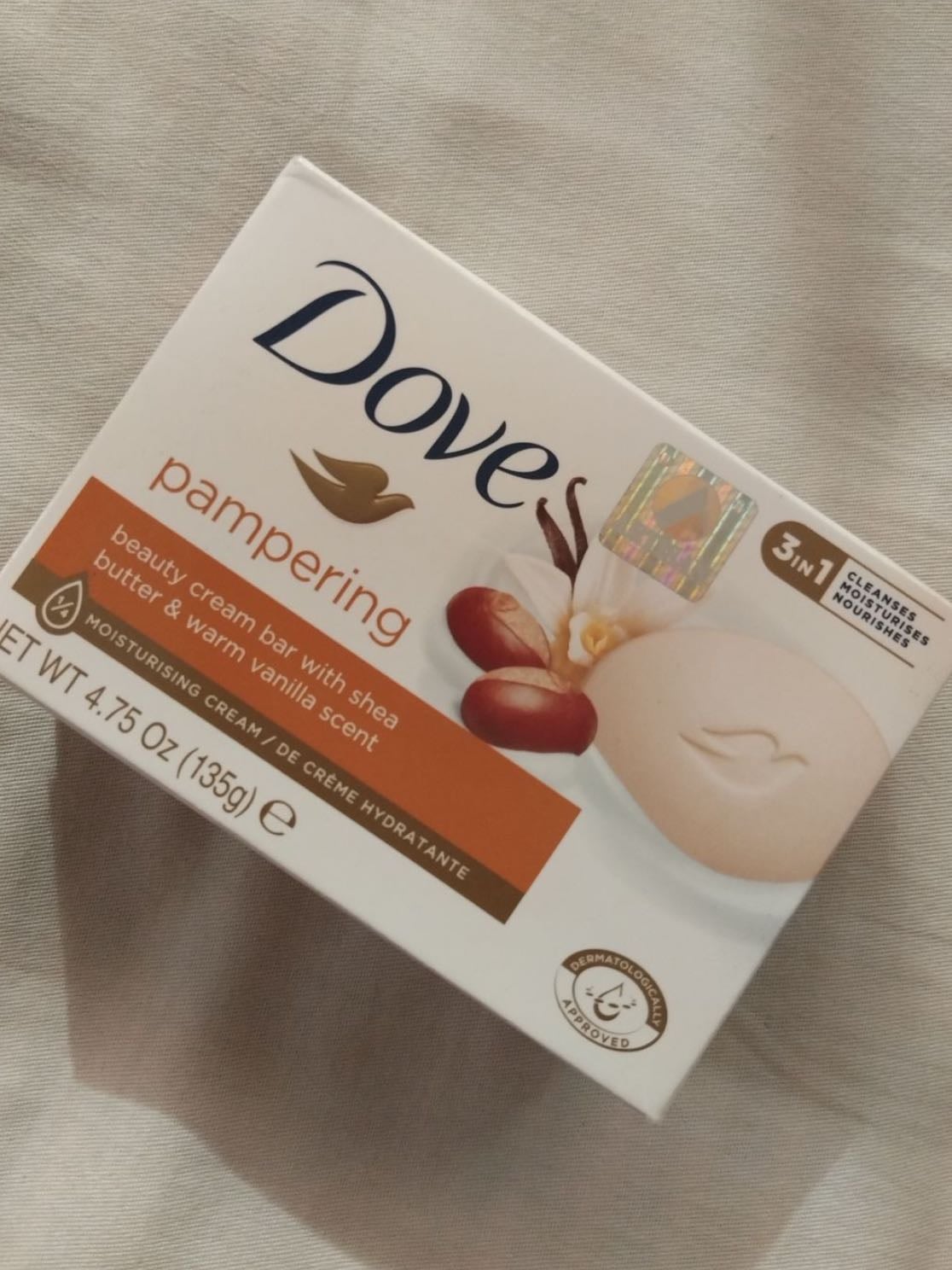 dove + maizena + bicarbonato - una vez por semana
