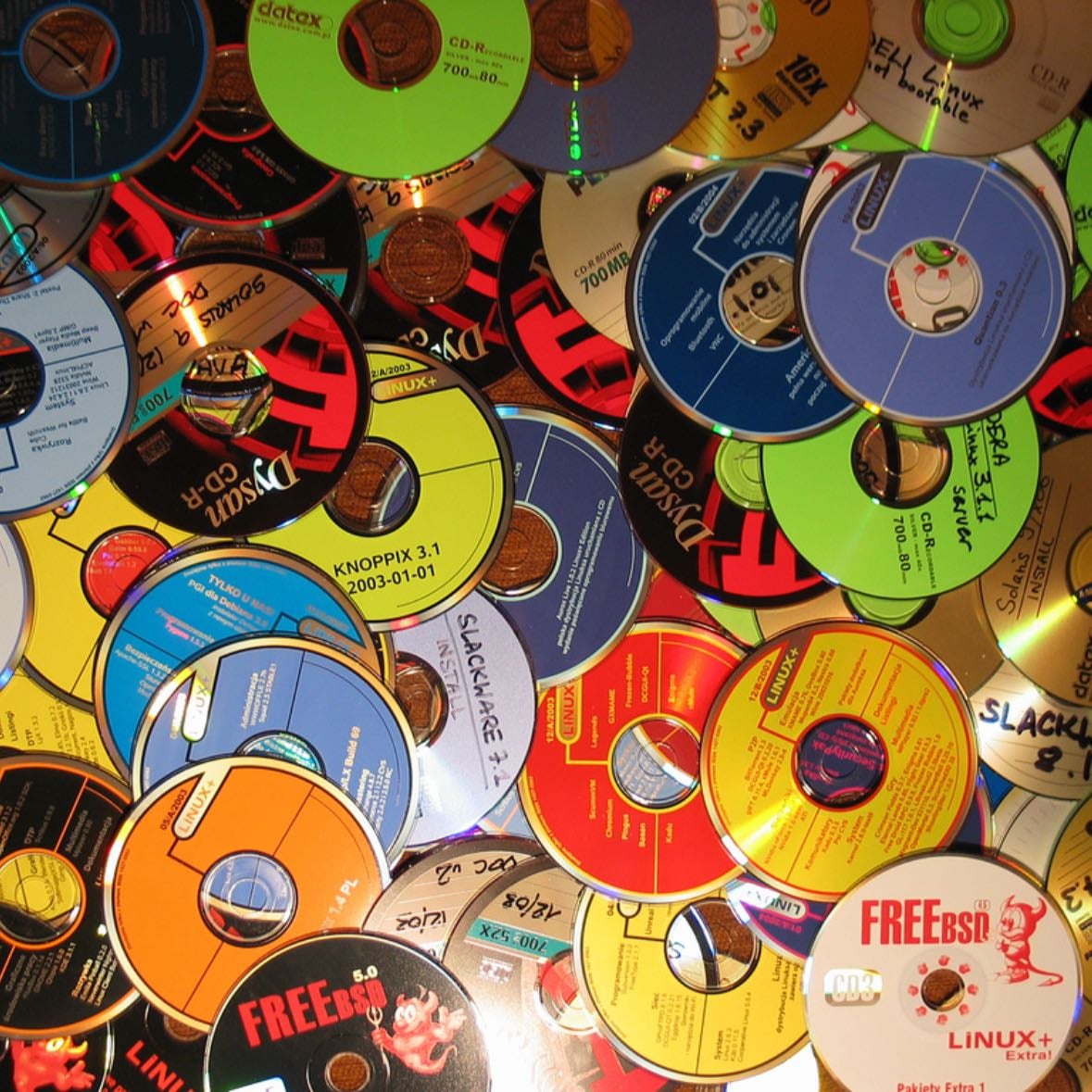 CD’s (plain ones with nothing on them)