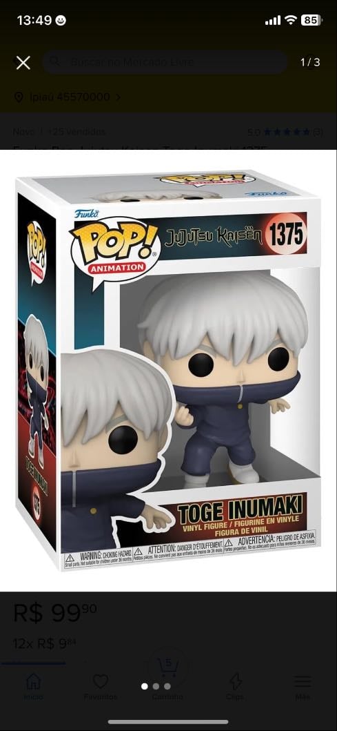 Funko pop Toge Inumaki - 99,90