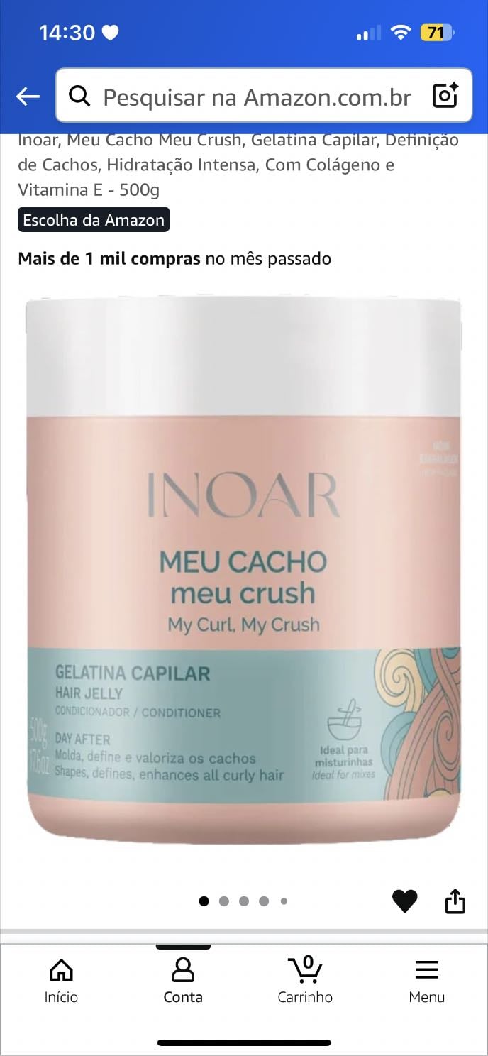Gelatina Capilar - inoar