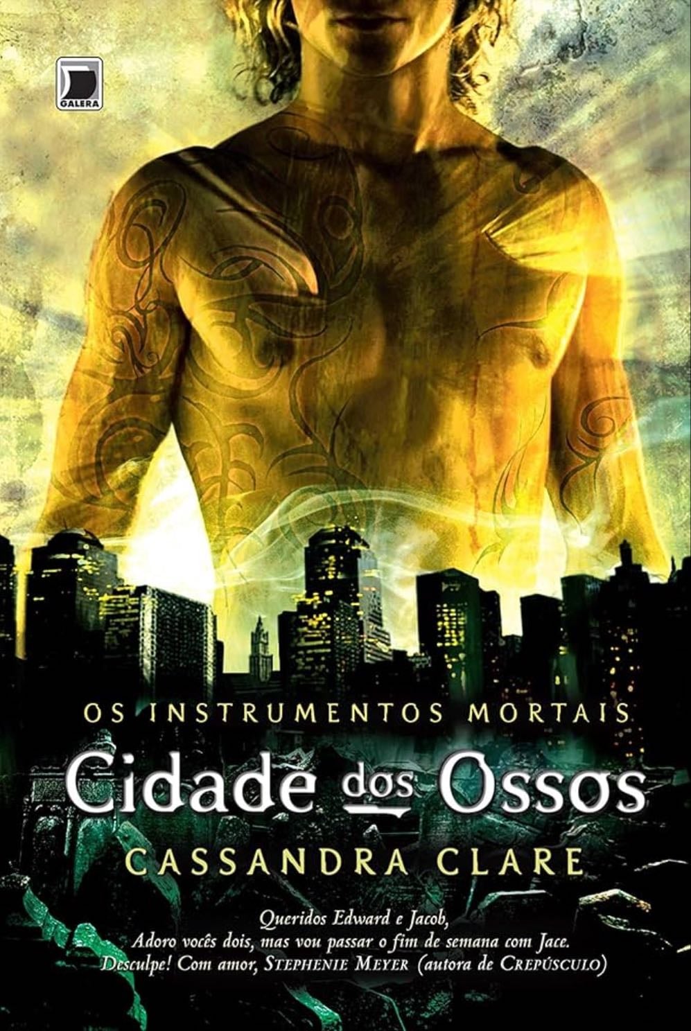 Cidade dos Ossos - livro físico