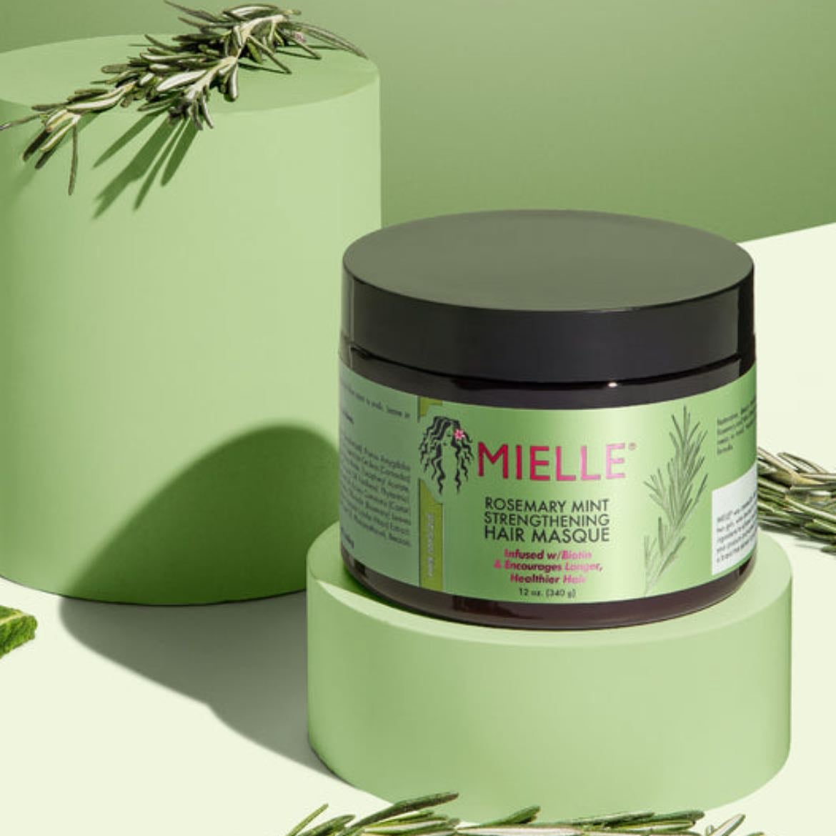 rosemary mint strengthening hair mask - Mielle