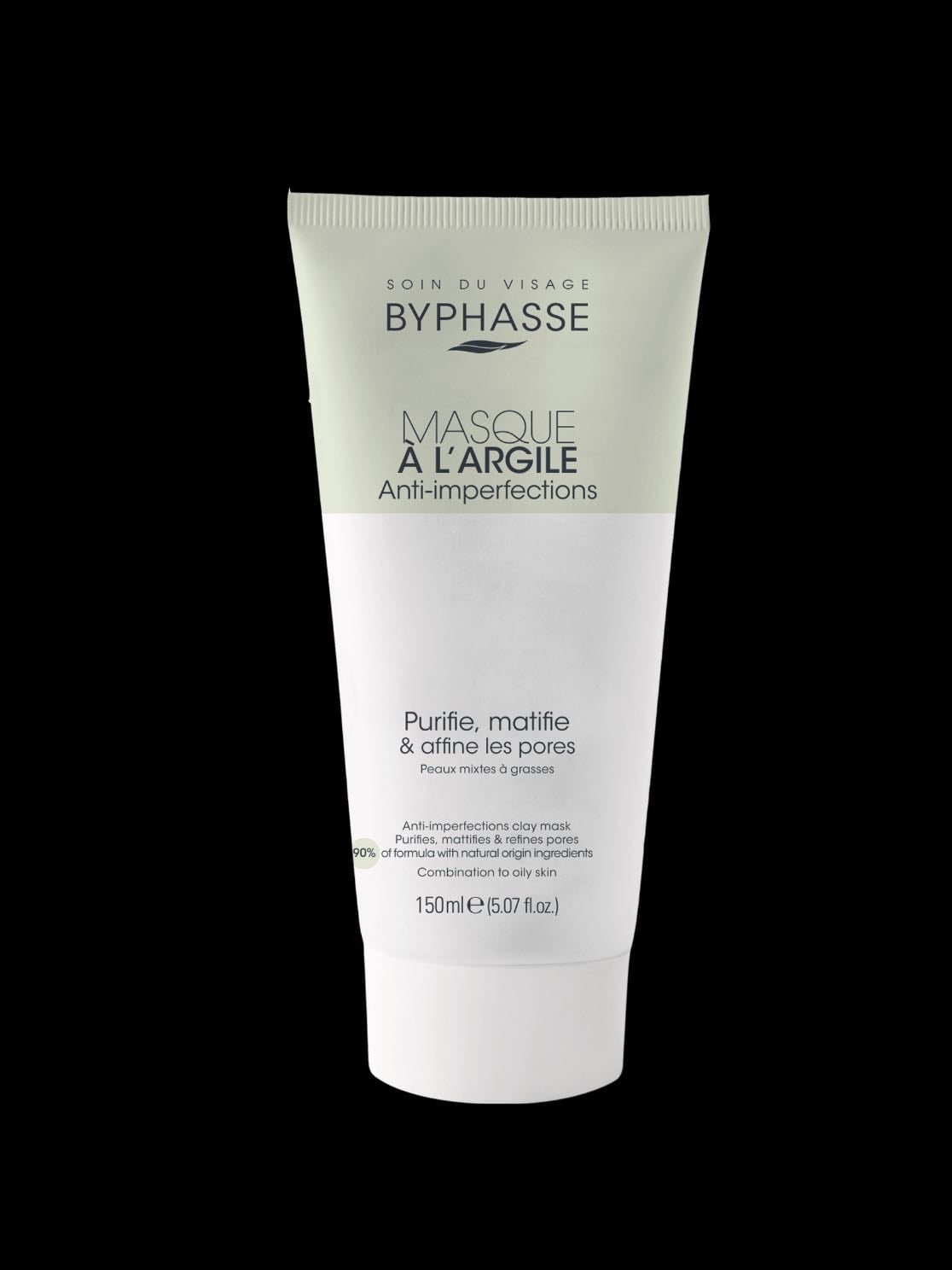 Byphasse masque a largile