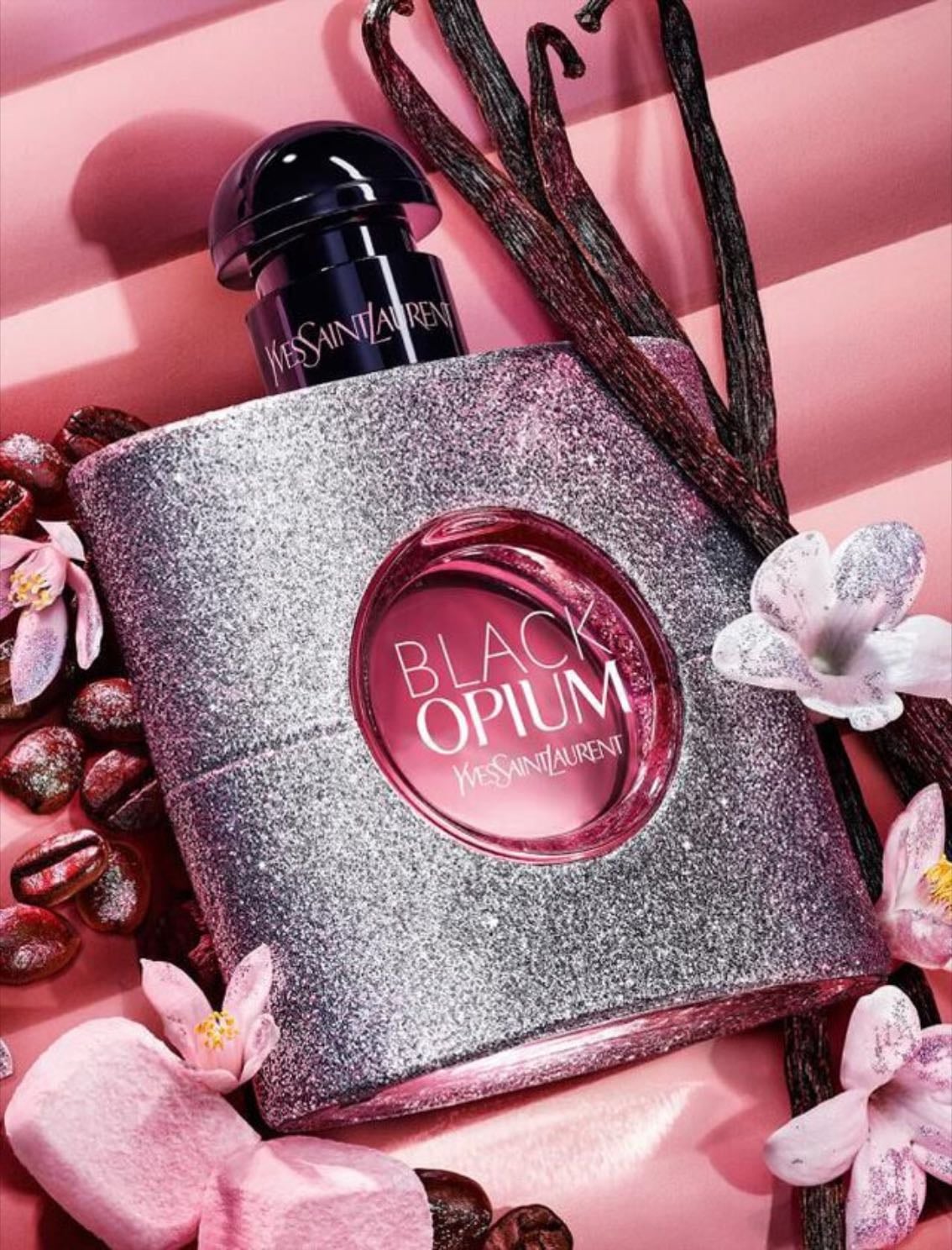 Black opium glitter