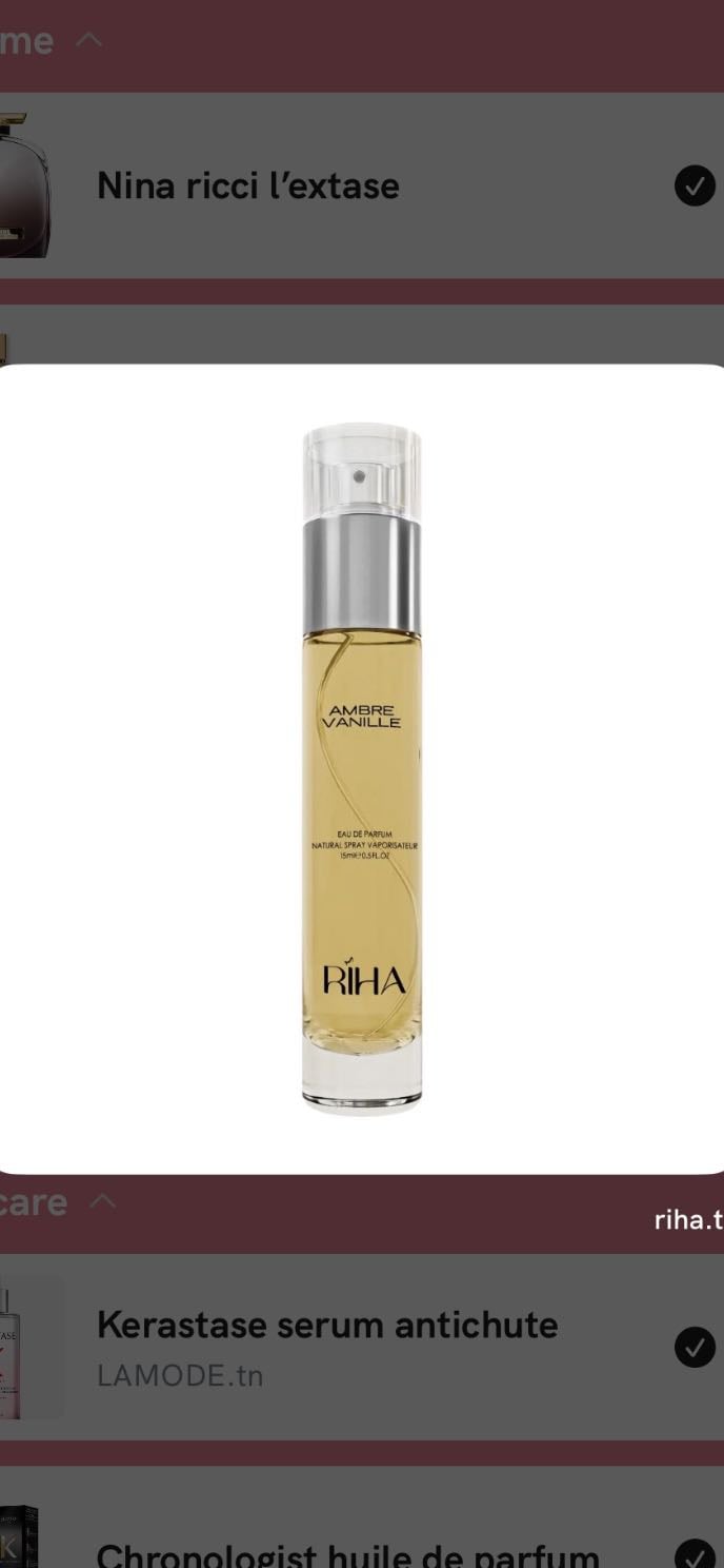 Riha ambre vanille edp - Riha