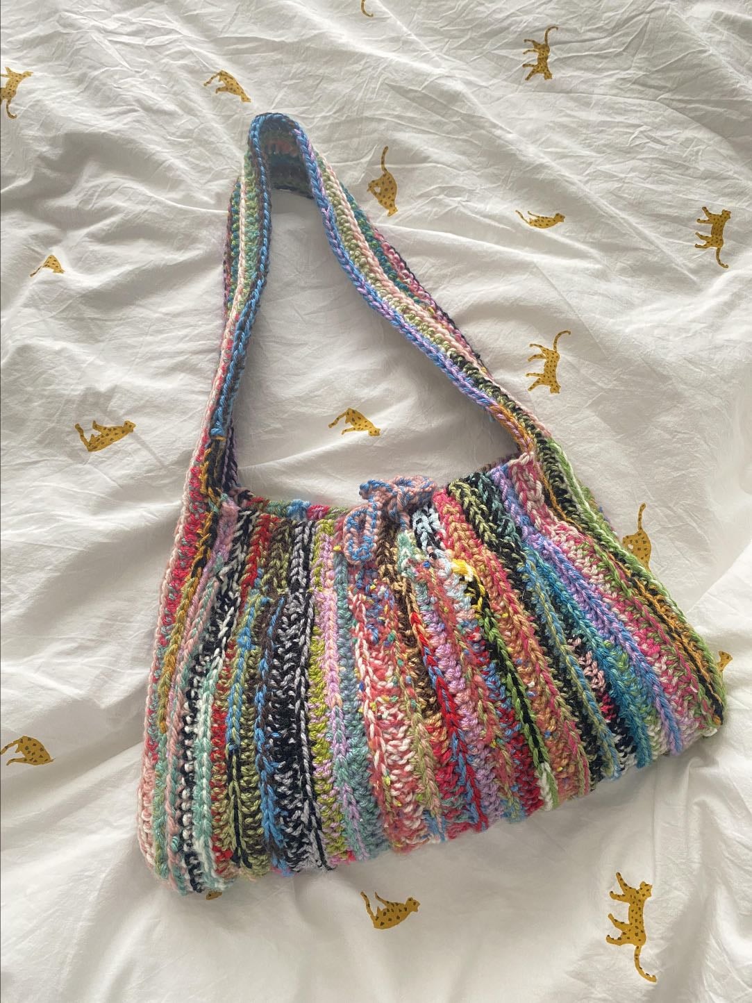 yarn scrap bag
