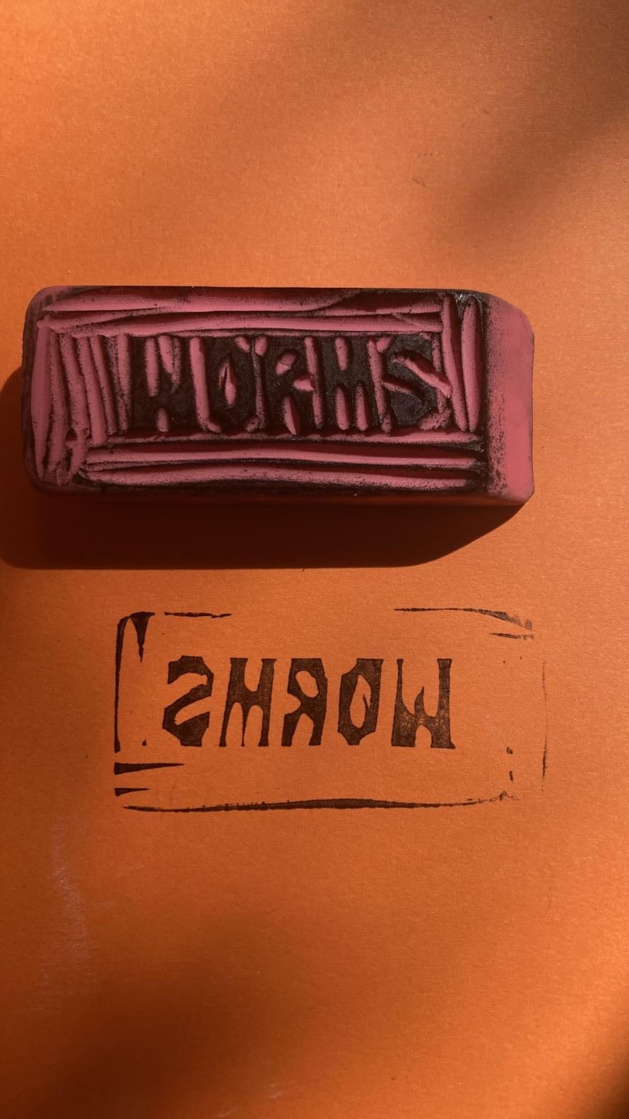 carve my own stamps