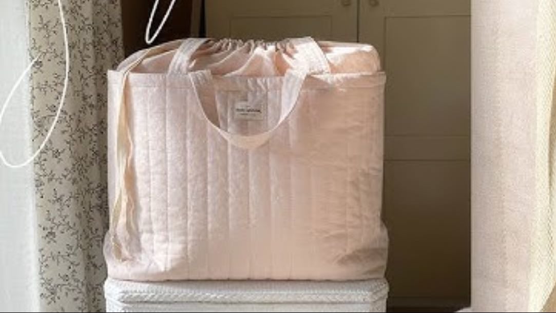 quilted tote