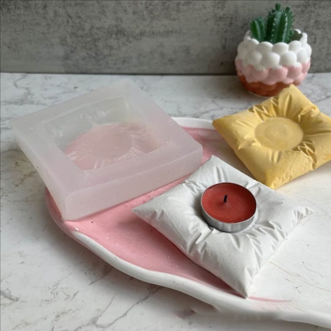 plaster cup pillow