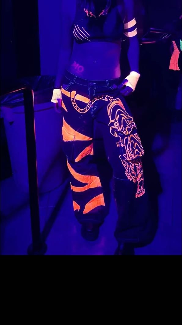 Pantalón con verde