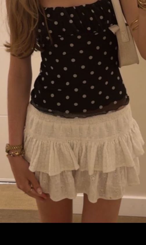 Ruffle layered skirts