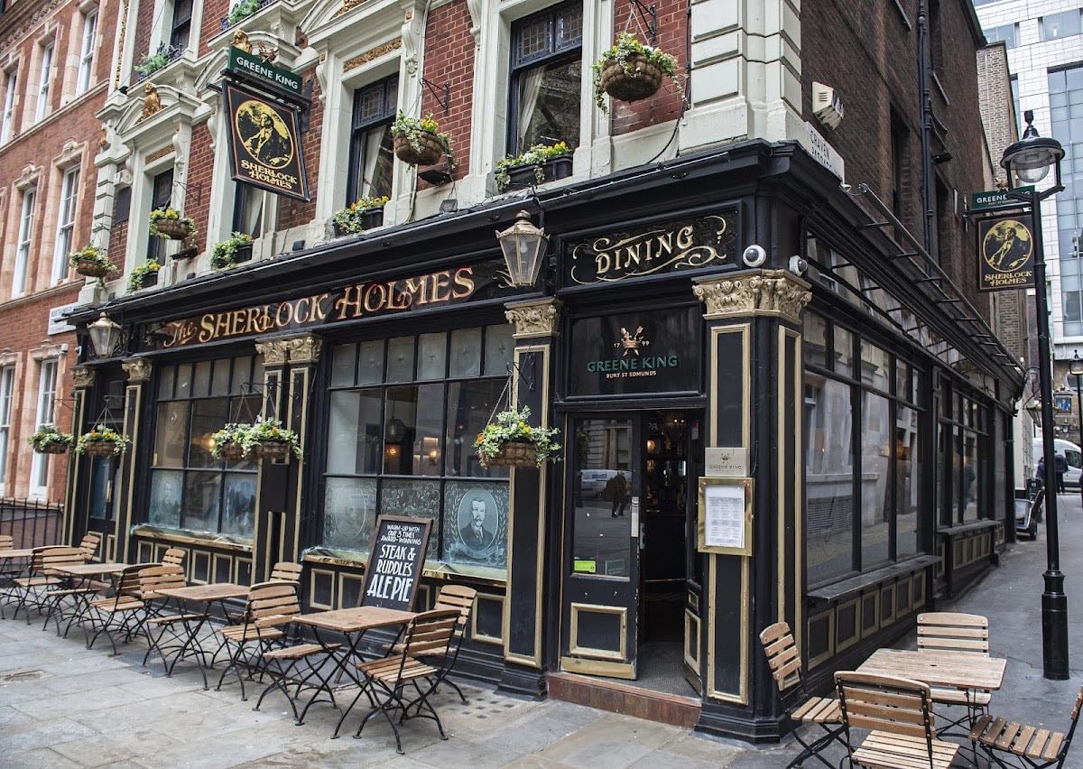 The Sherlock Holmes pub