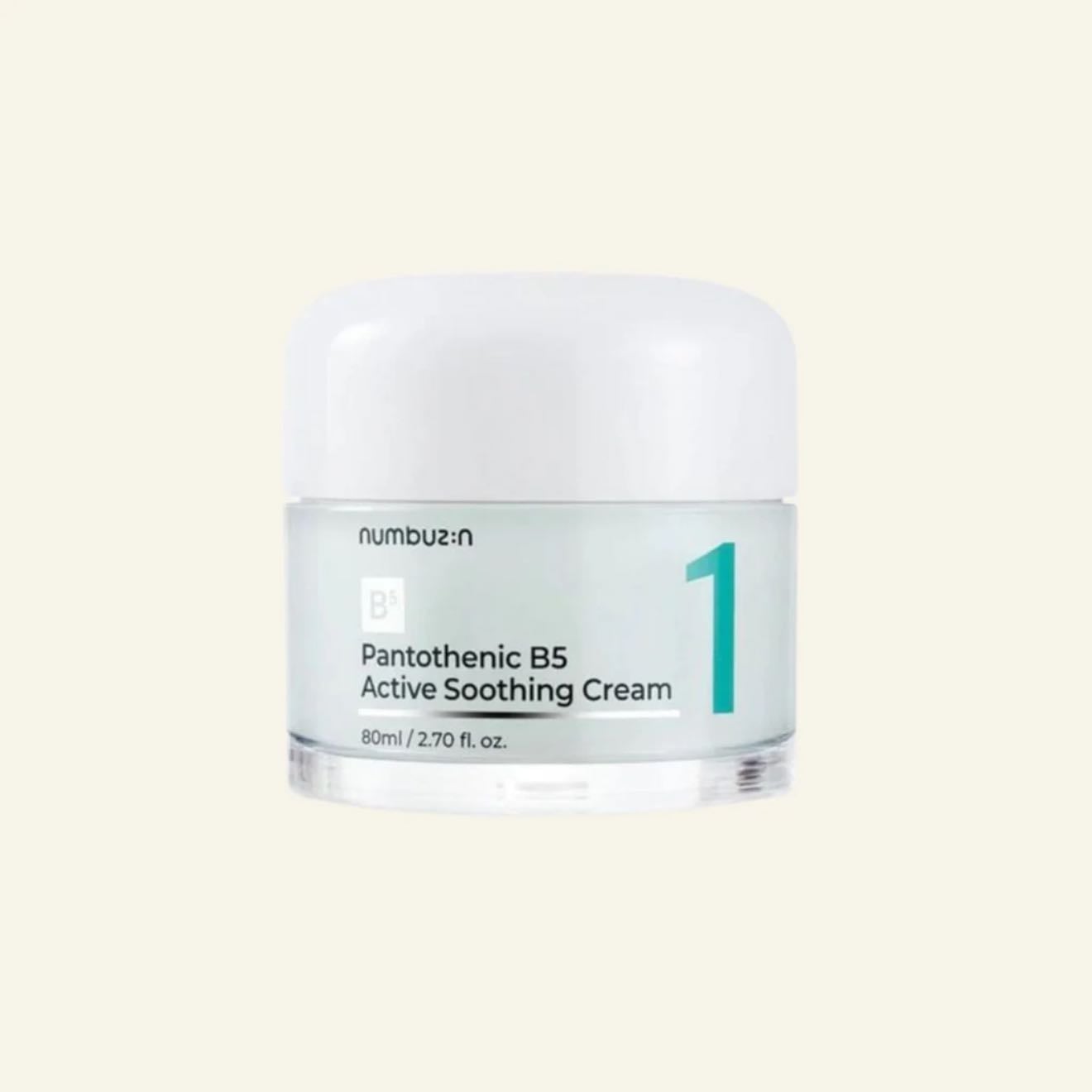No.1 Pantothenic B5 Active Soothing Cream - NUMBUZIN