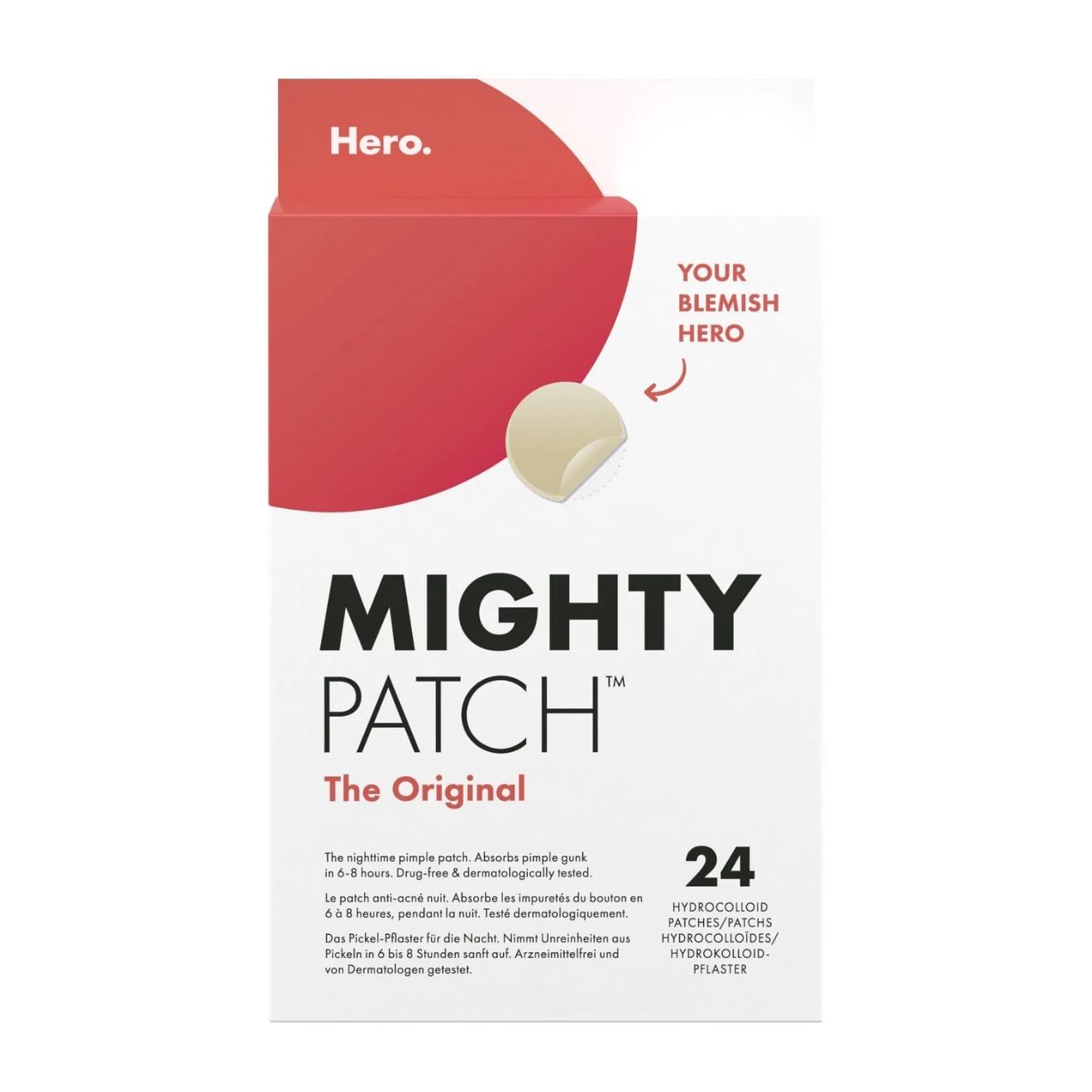 Hero Mighty Patch Patchs de nuit anti-acné the Original - Hero