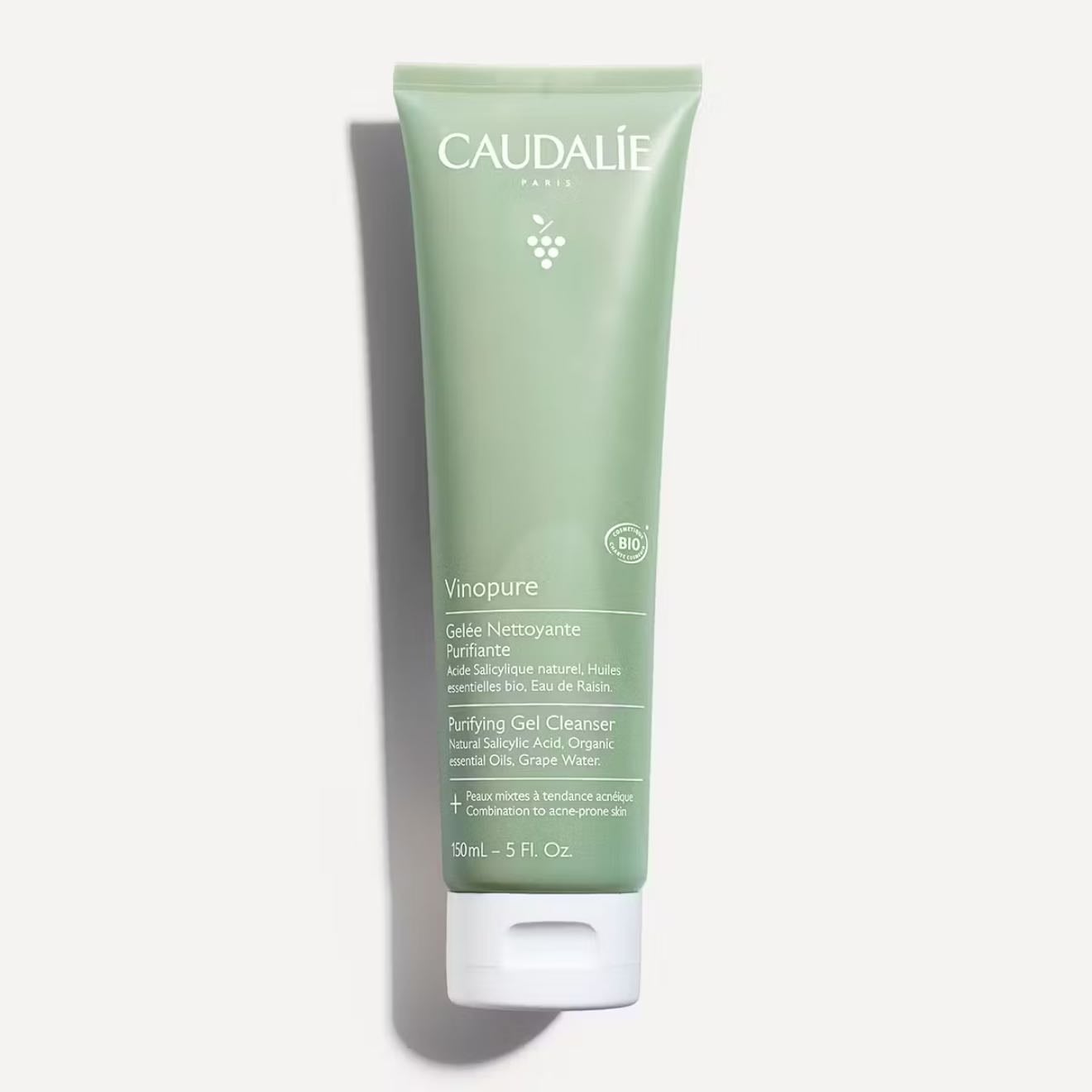 Vinopure - Gelée Nettoyante Purifiante à l'Acide Salicylique - Caudalie