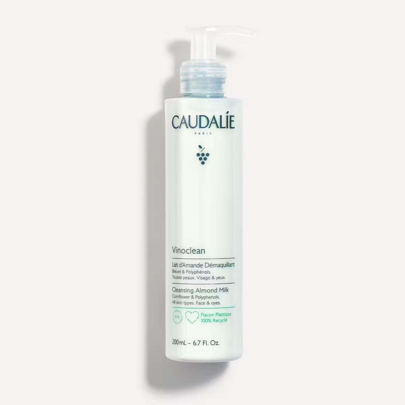 Vinoclean - Lait d'Amande Démaquillant - Caudalie
