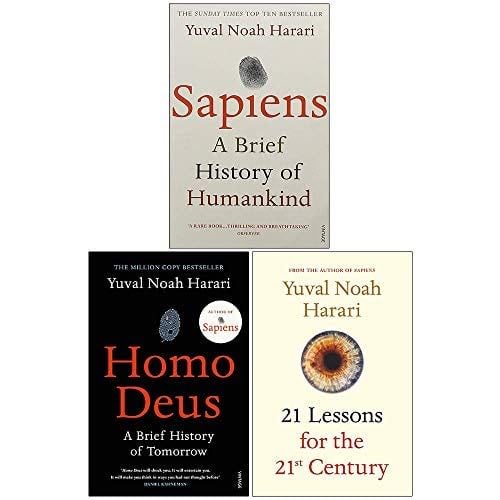 Yuval Noah Harari Collection 3 Books Set (Sapiens A Brief History of Humankind, Homo Deus A Brief History of Tomorrow, 21 Lessons for the 21st Century) - Yuval Noah Harari · 2019