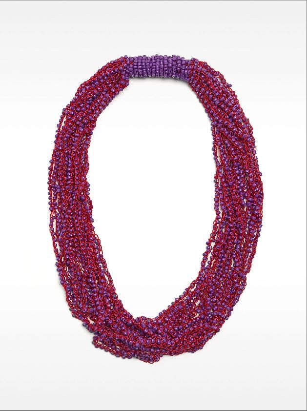 Collar multihileras de cuentas - Parfois
