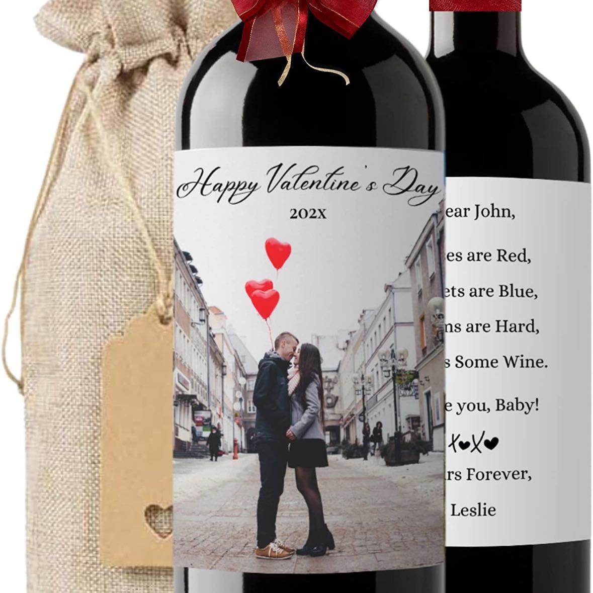 Personalized Wine Bottle