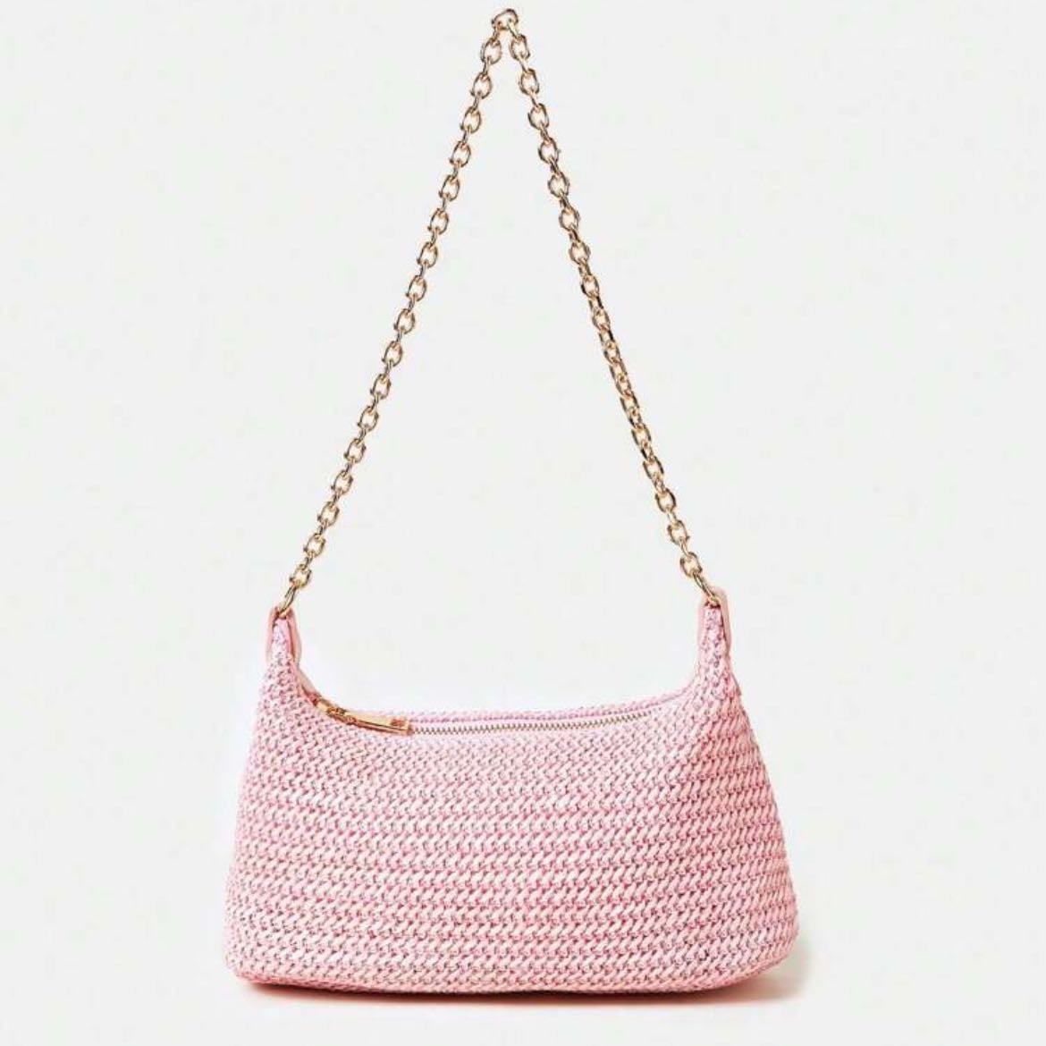 Pink Shoulder Beach Purse