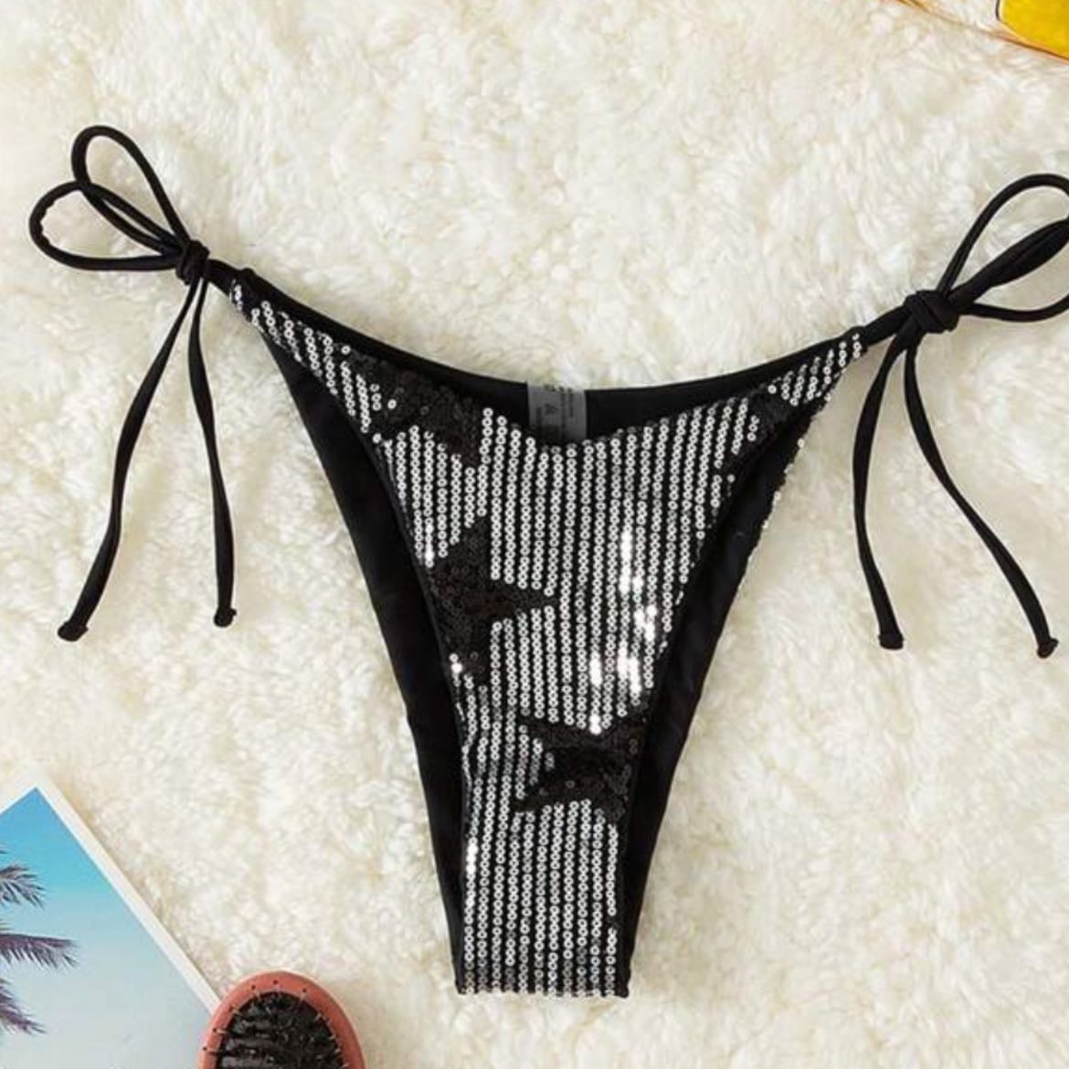 Star Sequin Bikini Bottom