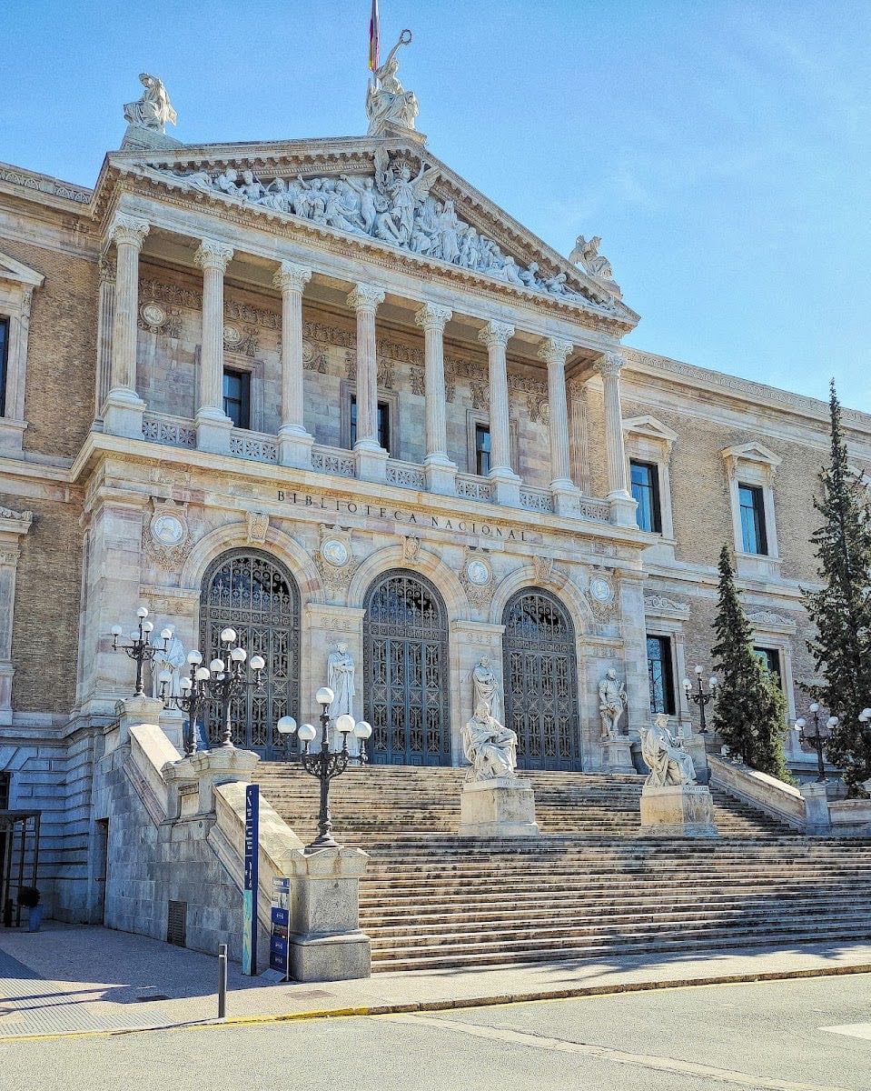 Biblioteca Nacional de España - Amazing place
