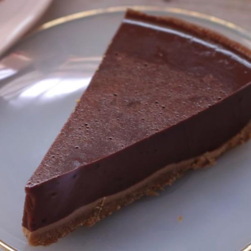 Tarta de chocolate sin horno