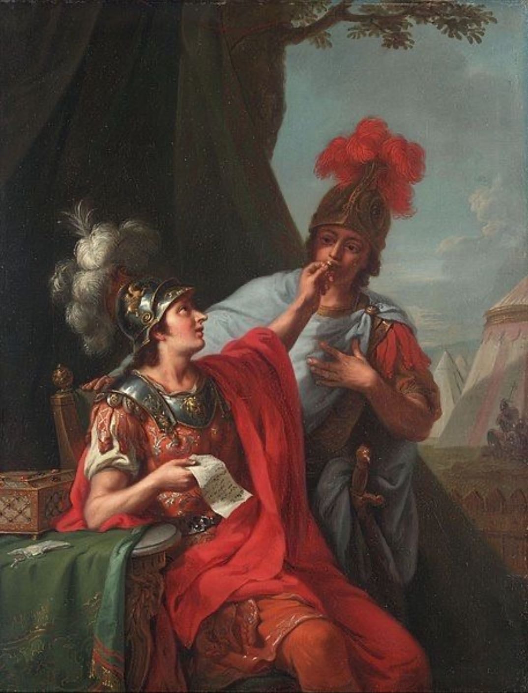 alejandro magno y hefestion