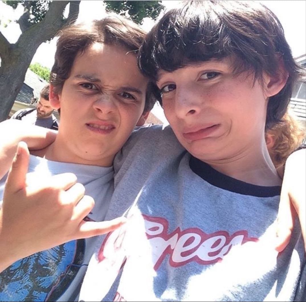 finn wolfhard y jack grazer