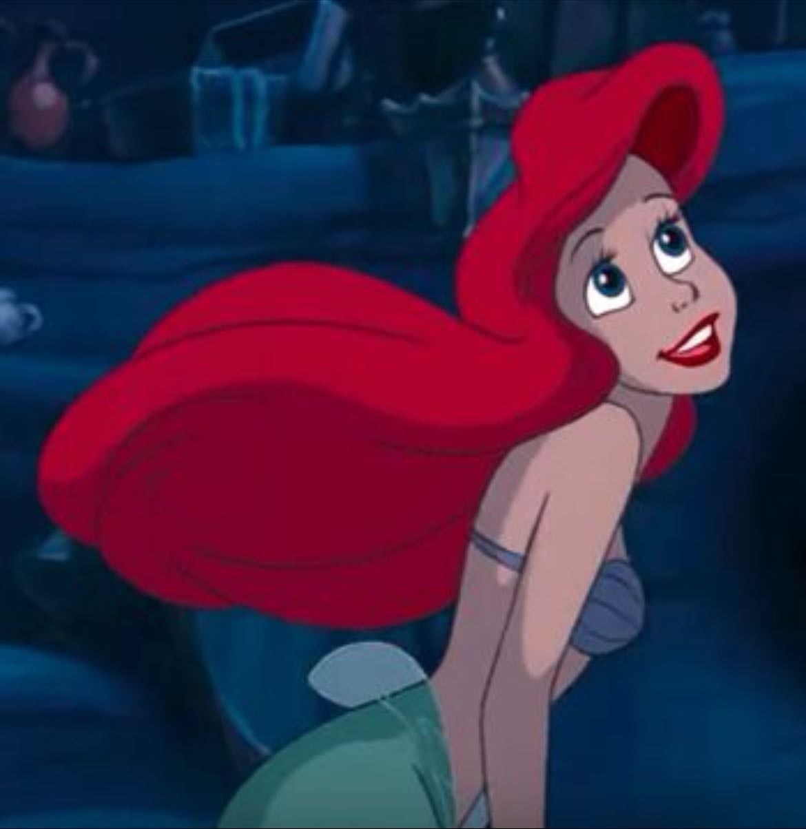 ariel - optimistic red-headed fish girl
