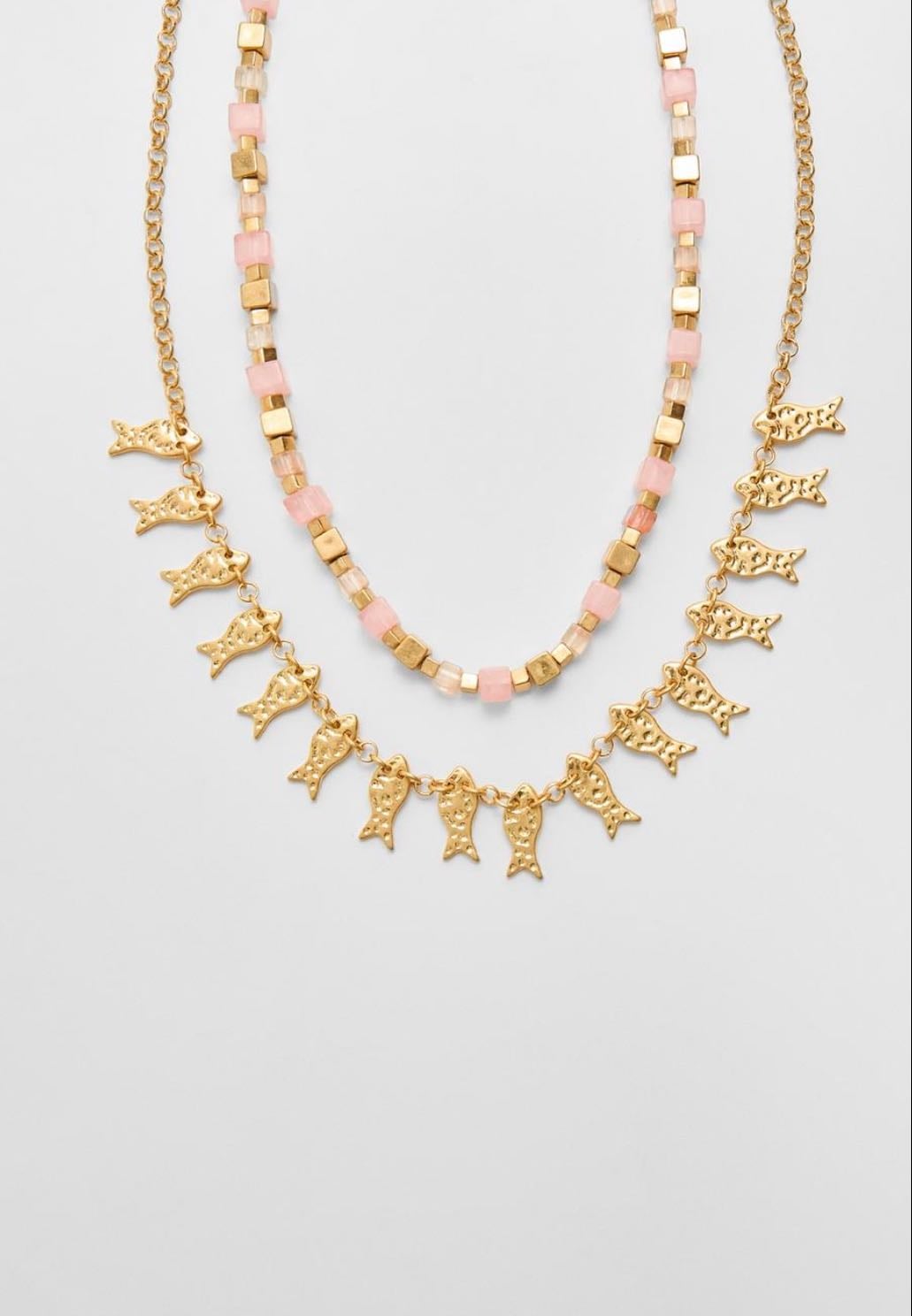 Set 2 collares peces stradi