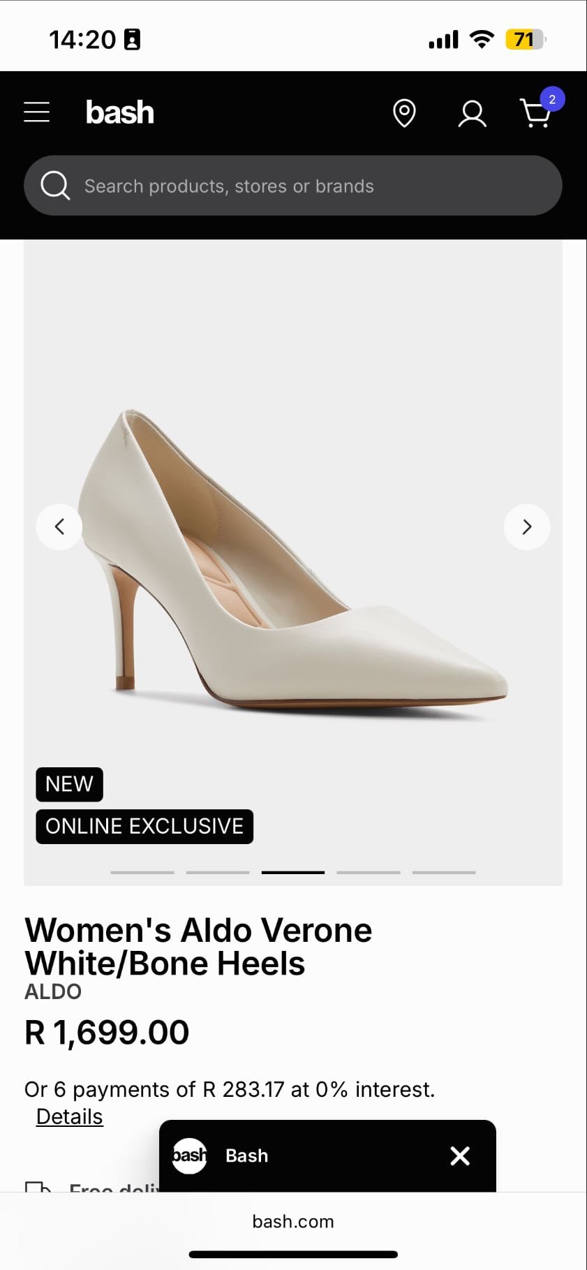 casual white heel