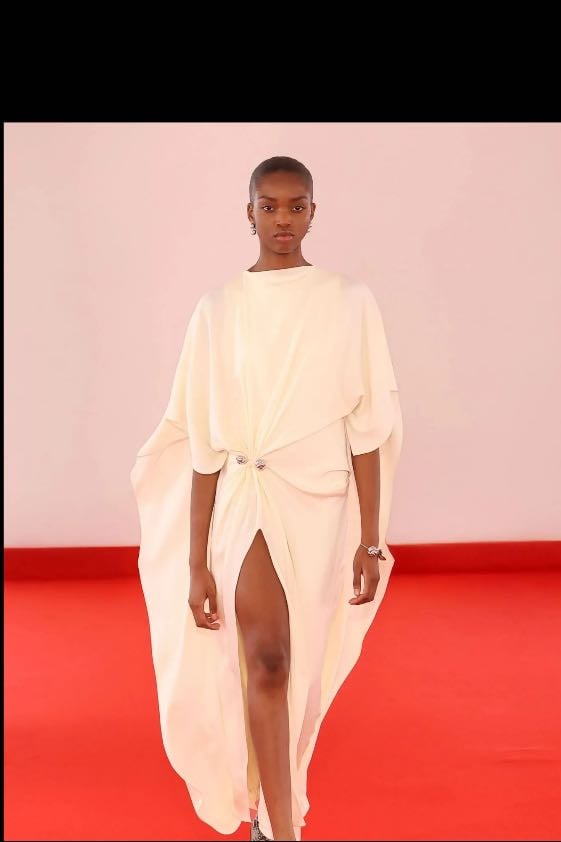 Brandon Maxwell, look 32.