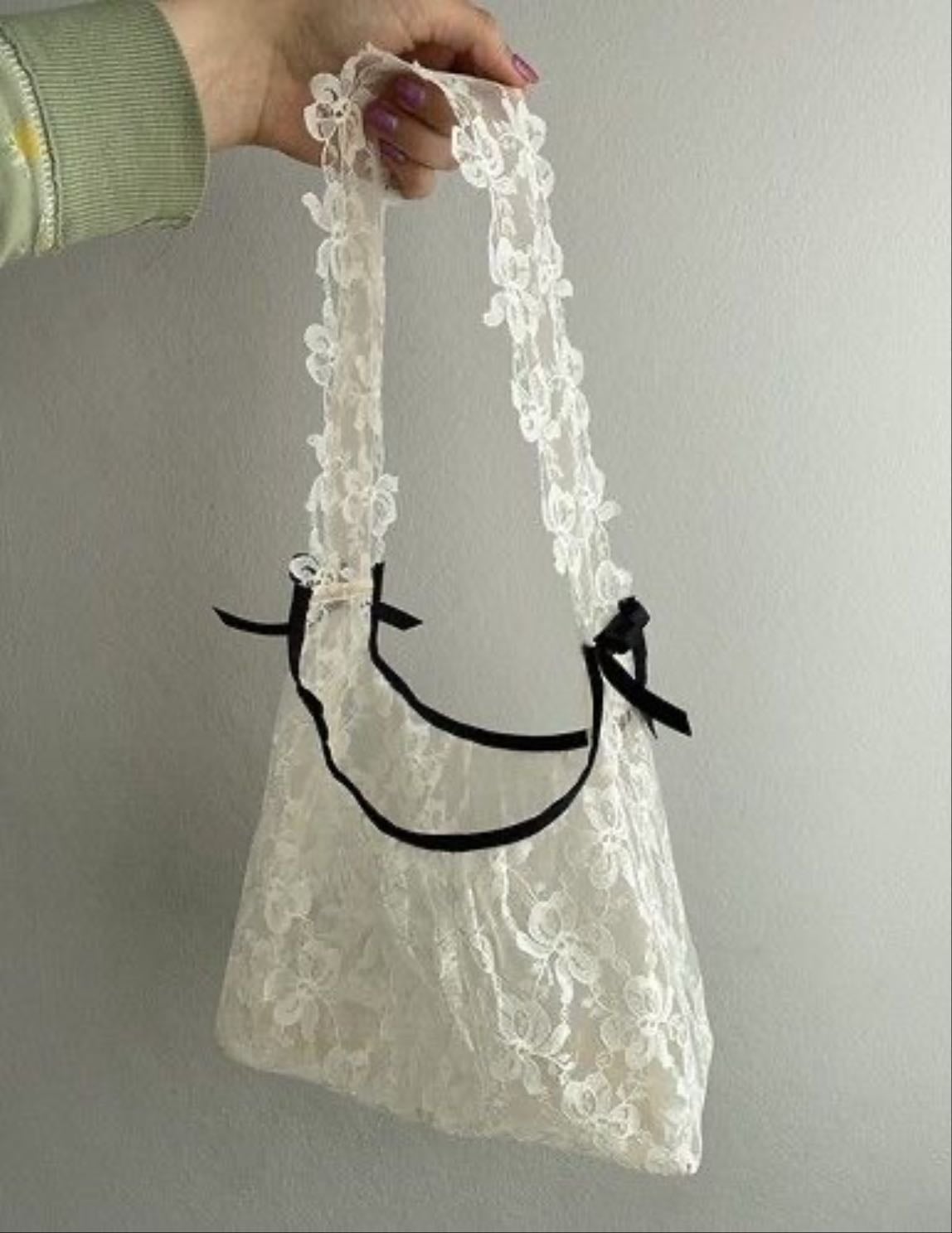 lace bag - but don’t make it see through because what good would that do