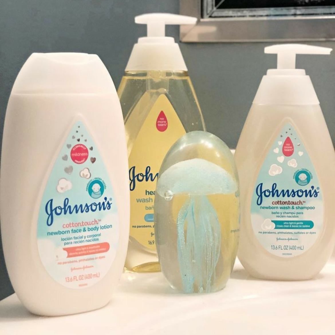 Jabón y shampoo de bebé