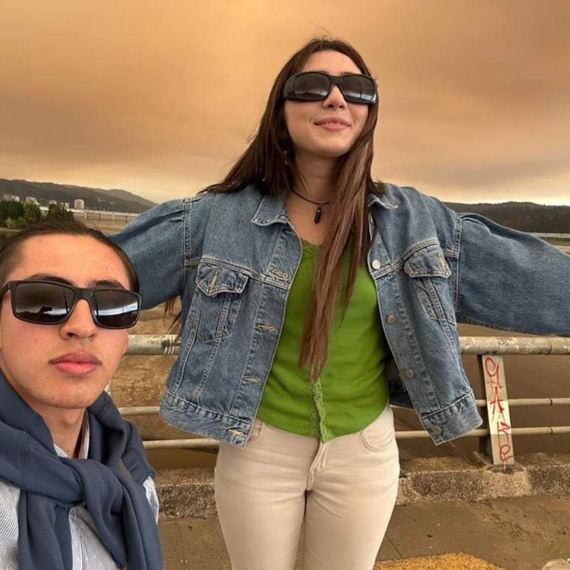 Parque Costanera Concepción - Lindo recuerdo con mi pareja