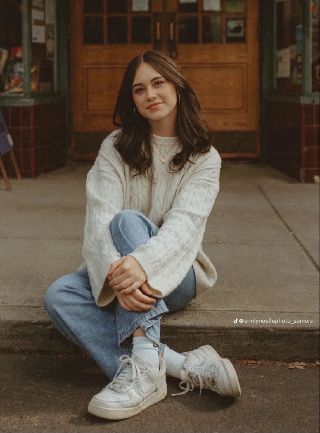 jeans & sweater