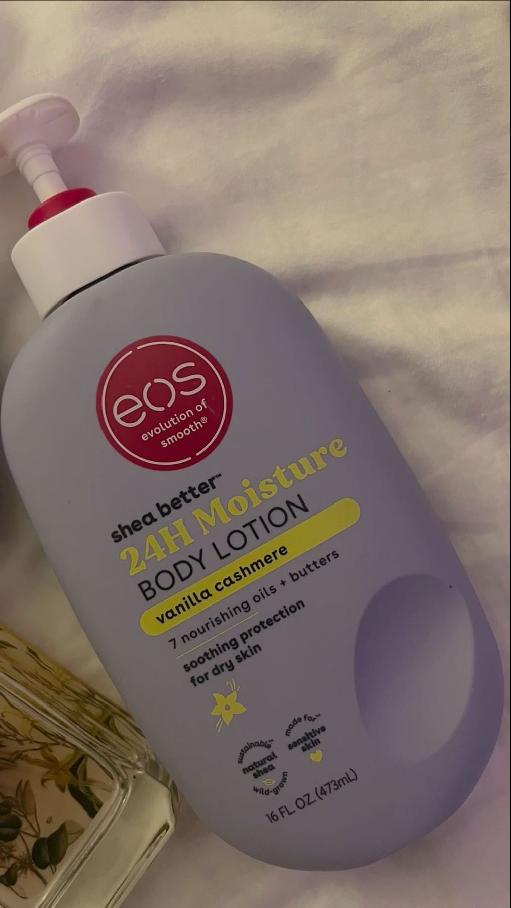 eos vanilla cashmere body lotion - lotion