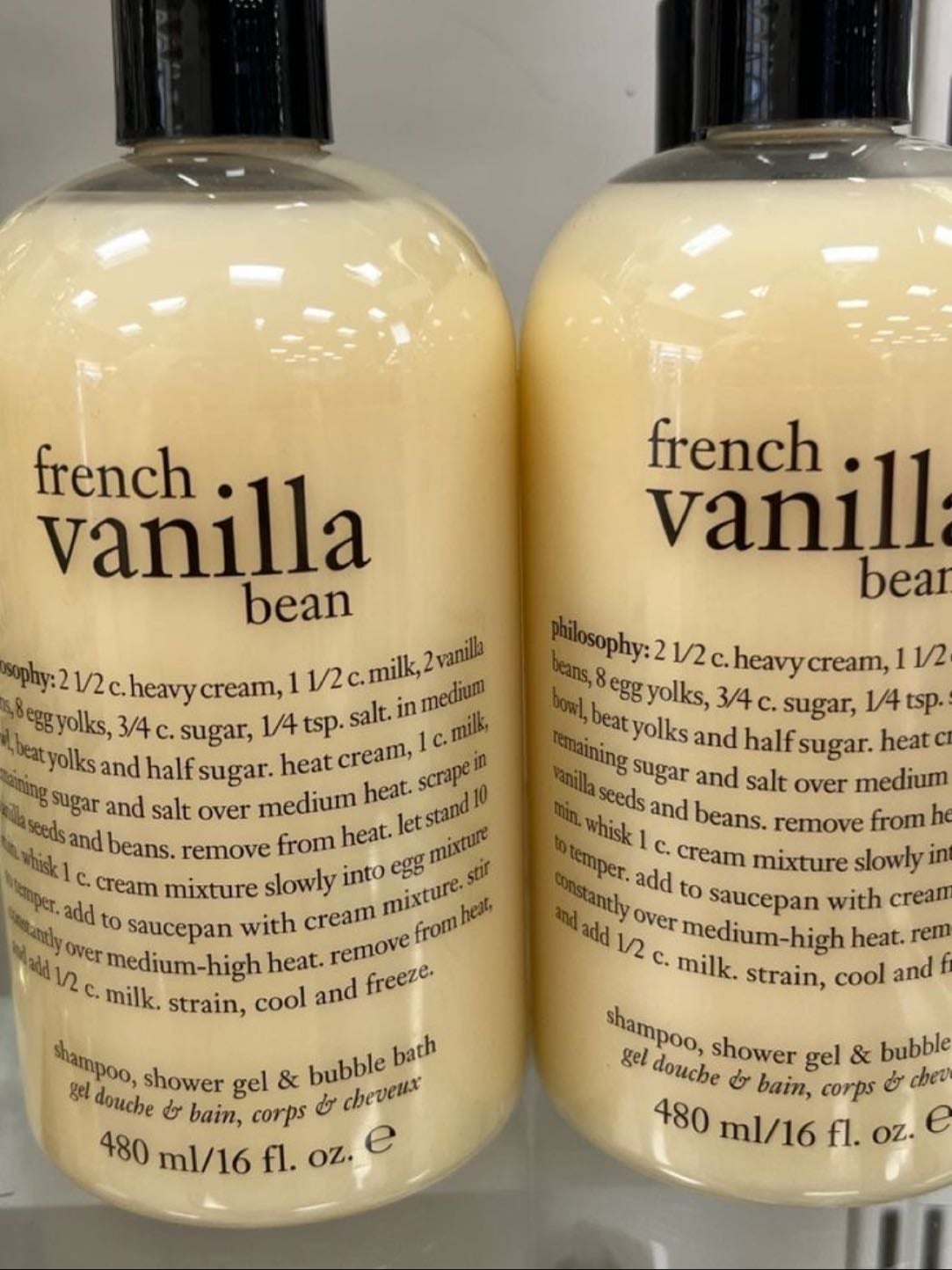 philosophy french vanilla bean - body wash