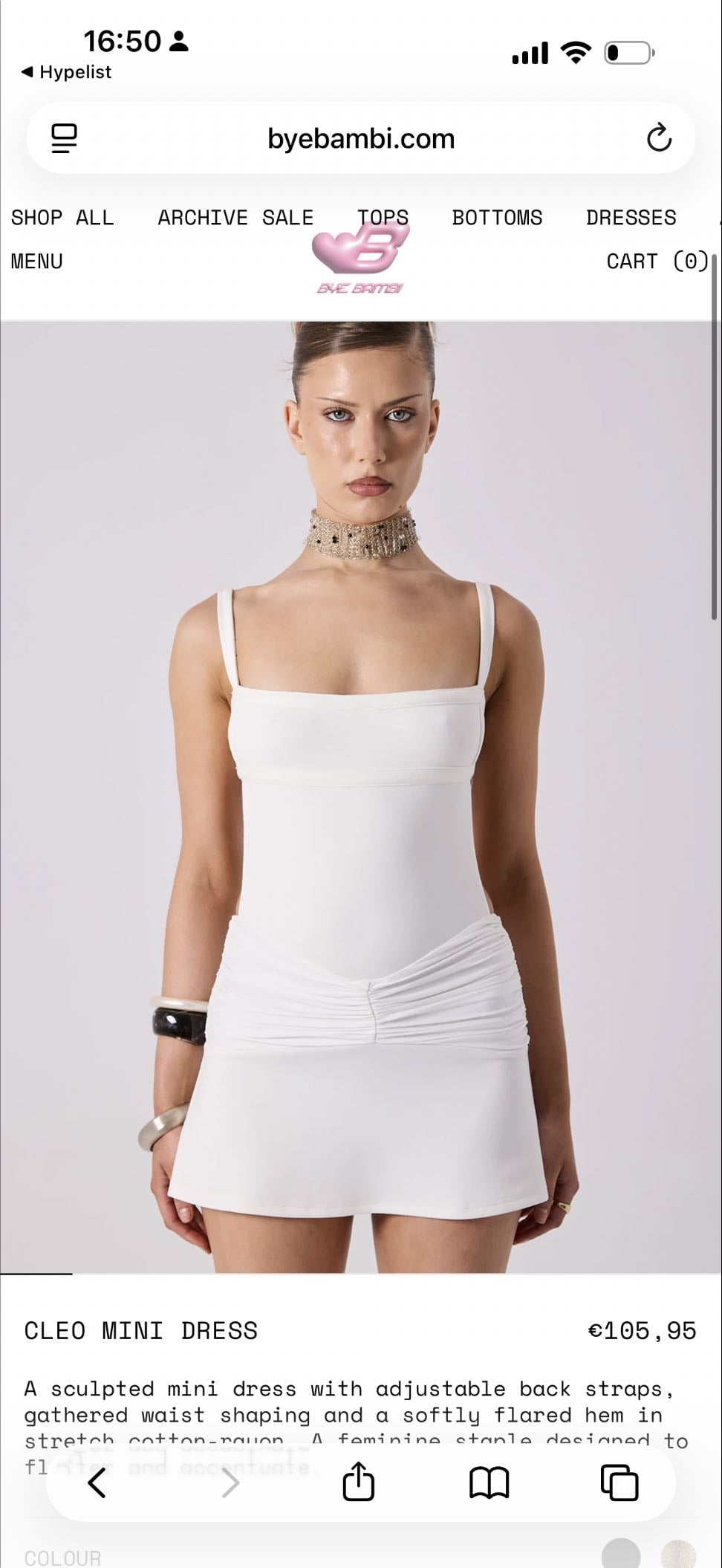 Dress - CLEO MINI DRESS
REGULAR PRICE€105,95