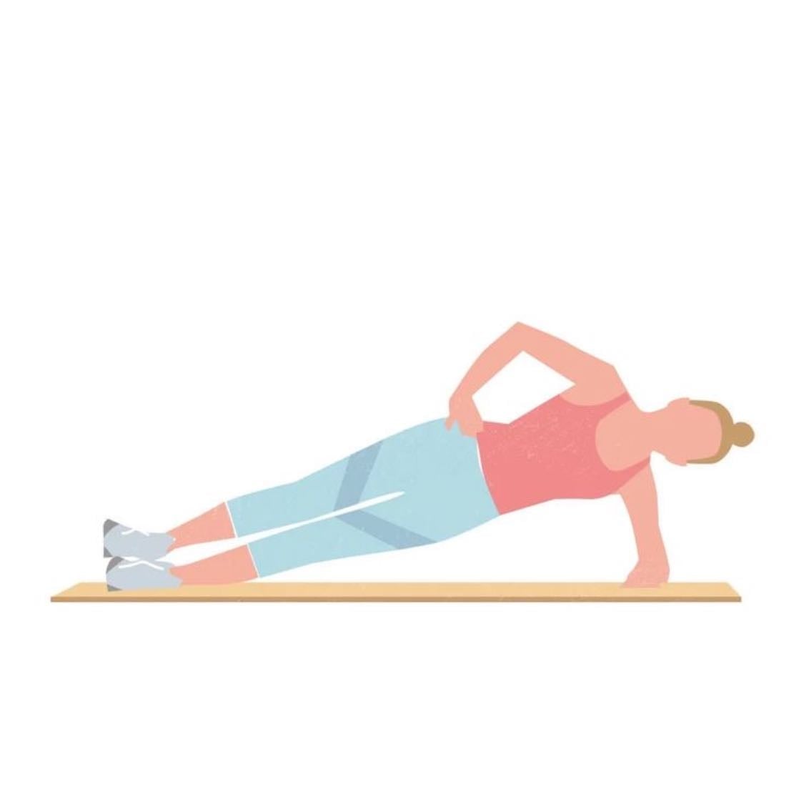 Plancha lateral - 1 ves por lado 30 sec