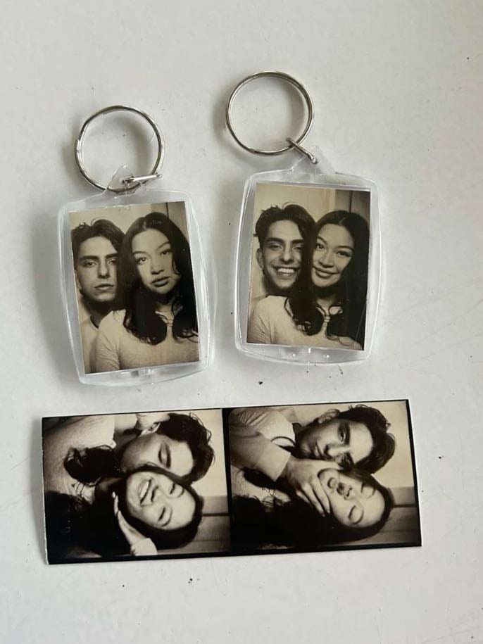 Photo keychain - Photos are forever.