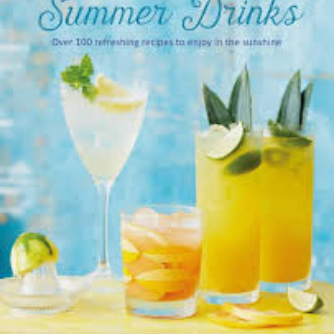 Me a recipe book for refreshing drinks