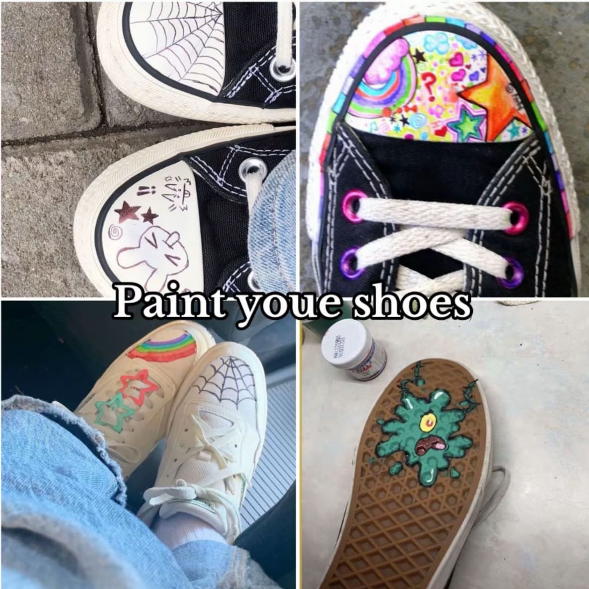 Shoe paintings